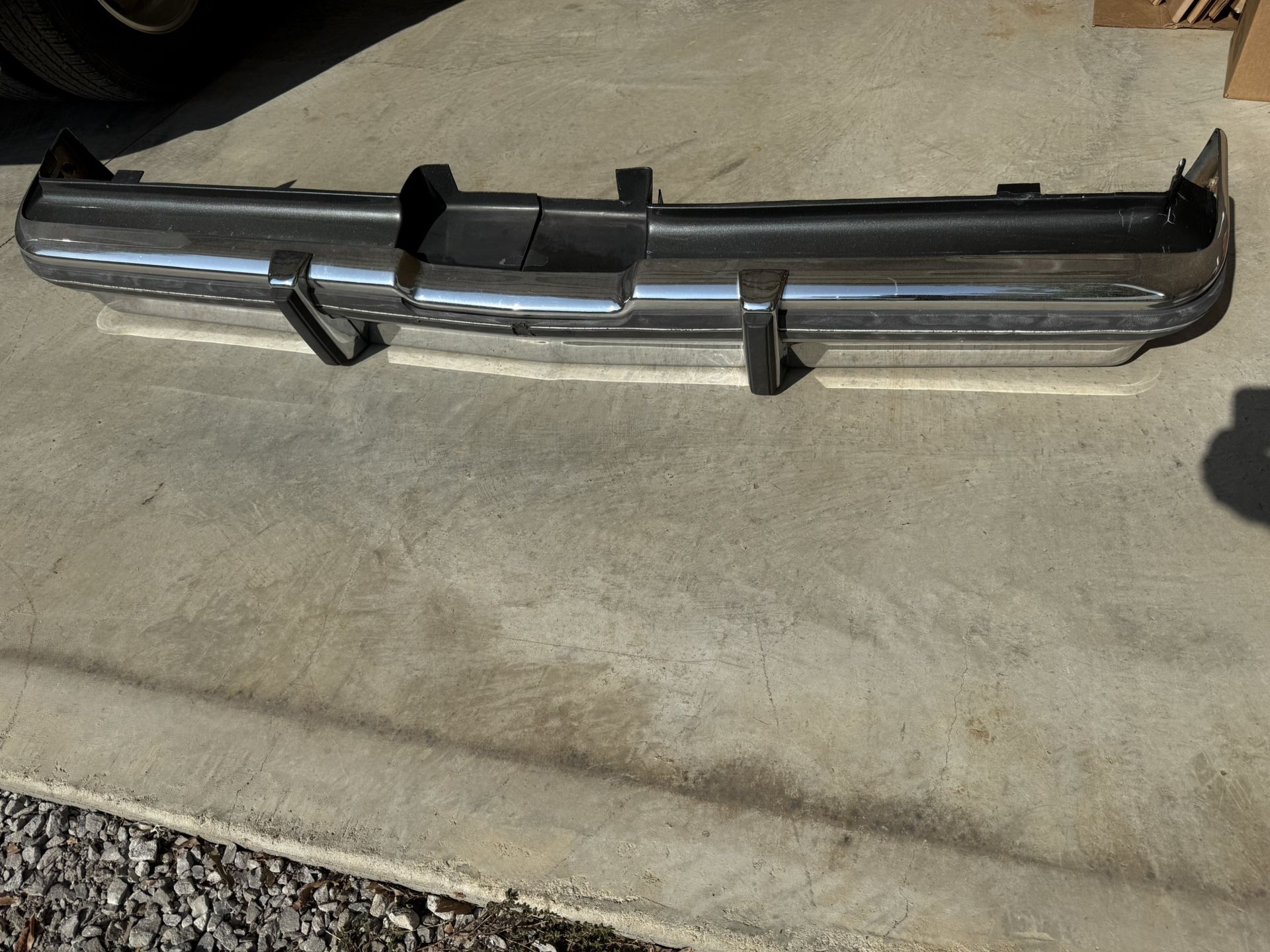 1(contact info removed) Oldsmobile 98 & 88 Rear Chrome Bumper And Filler