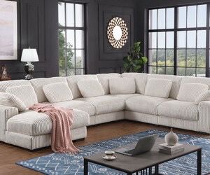 SUPER OFFER! Closeout Brand New Cloud Modular Corduroy Sectional