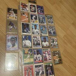MLB Rickey Henderson Baseball Card Lot