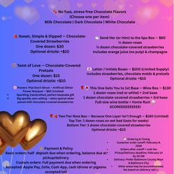 Valentines Day Orders (text The Number On Flyer)