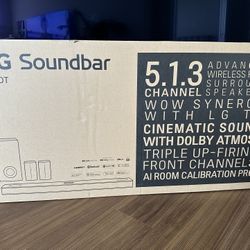 LG S80TR 5.1.3 CHANNEL SOUNDBAR SURROUND SOUND SPEAKERS