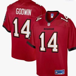 Chris Godwin #14 Nike On-Field Red Tampa Bay Buccaneers Jersey