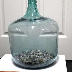 Vintage Green Glass Carboy