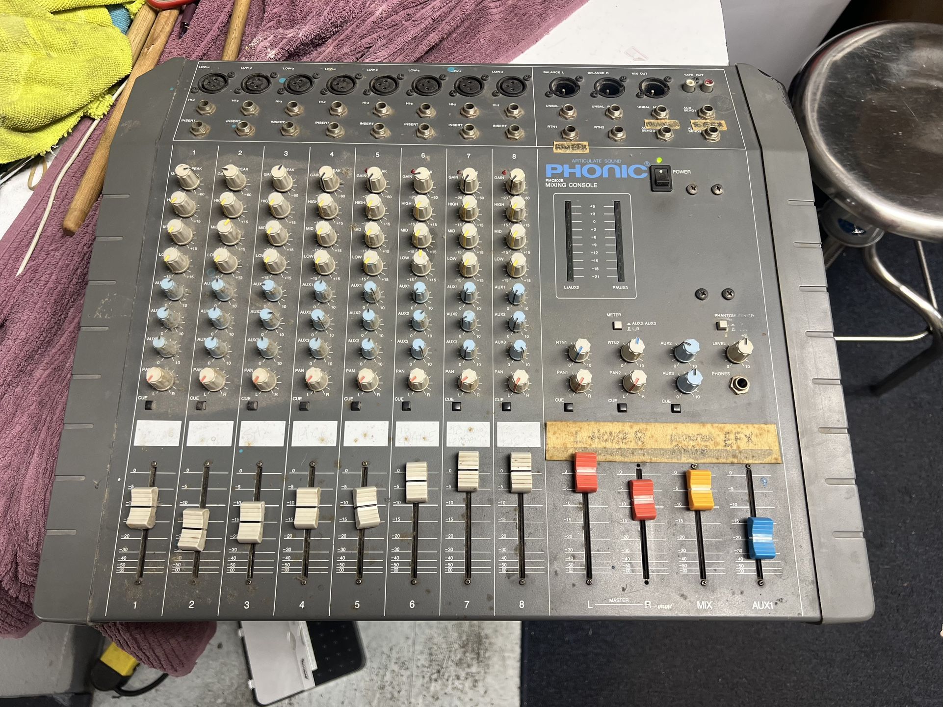 Phonic PMC802B mixer