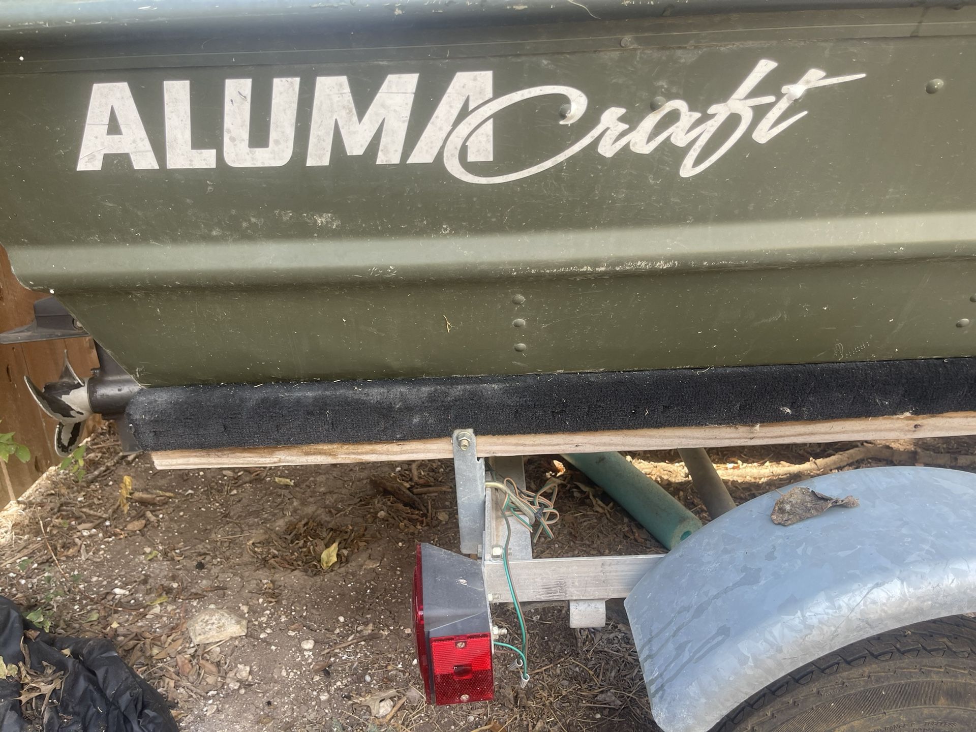 12 Ft Jon Boat With Trailer