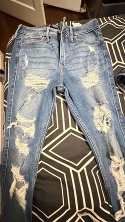 5 Pairs Name Brand Jeans Lot- American Eagle & Hollister (Size 2-11) - Like New! Women