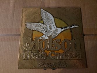 Molson Beer Sign