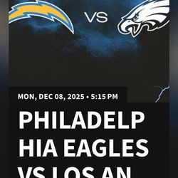 NFL LA Chargers VS Philadelphia Eagles 