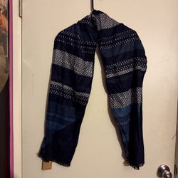 Blue Scarf 