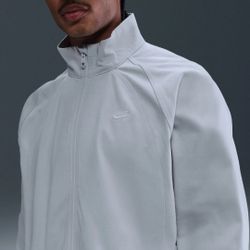 Nike SB Full Zip Denim Oversized Jacket Men’s Size Medium Light Lavender IH1988-085