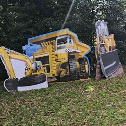 Construction Birthday Party Decorations And Cutouts
