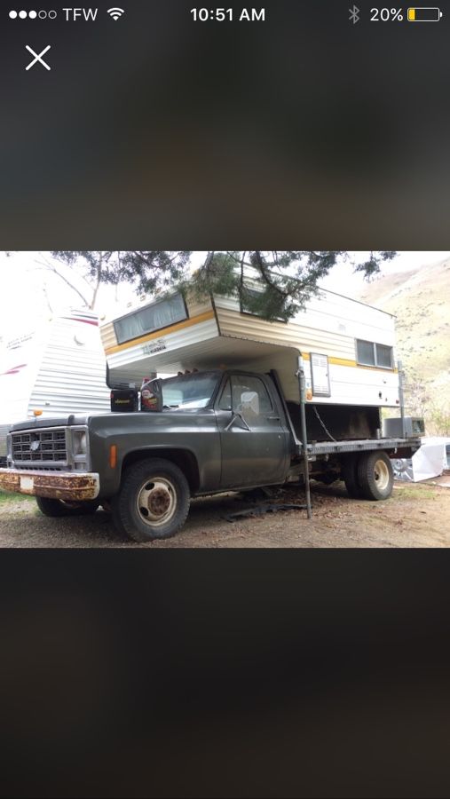 79 Chevy custom deluxe/with camper