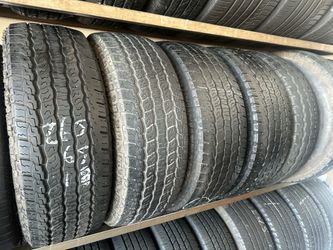 SET OF TIRE 265 65 18 MICHELIN 85% LIFE