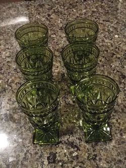 6 elegant wine glass