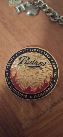 Padres/fire Fighters Commerative Coin