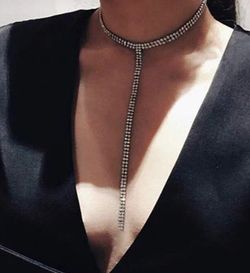 Rhinestone necklace