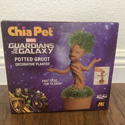 Potted Groot Guardians of the Galaxy Chia Pet Plant Bust Marvel Avengers New
