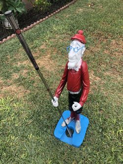 Golf Stick And Ball Holder