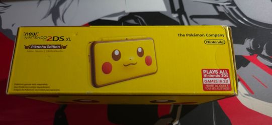new 2DS XL Pikachu Edition CIB MODDED w/128GB MicroSD