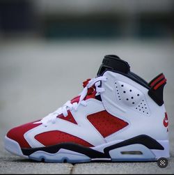 Nike Air Jordan 6 Carmine GS 4.5