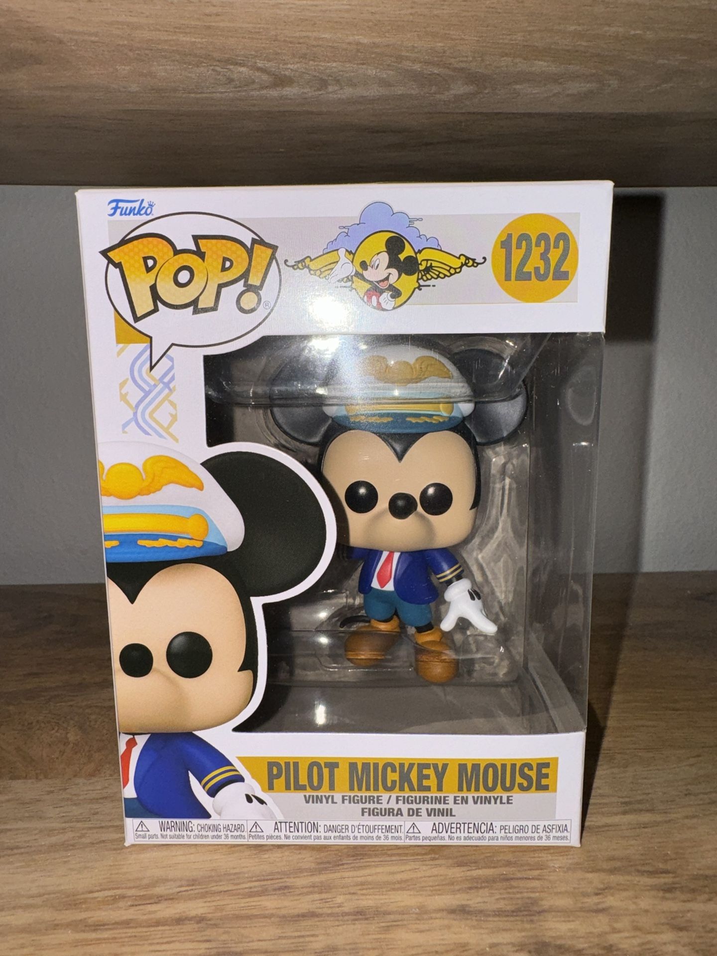 Funko POP! Pilot Mickey Mouse #1232 D23 Expo 2022 Exclusive