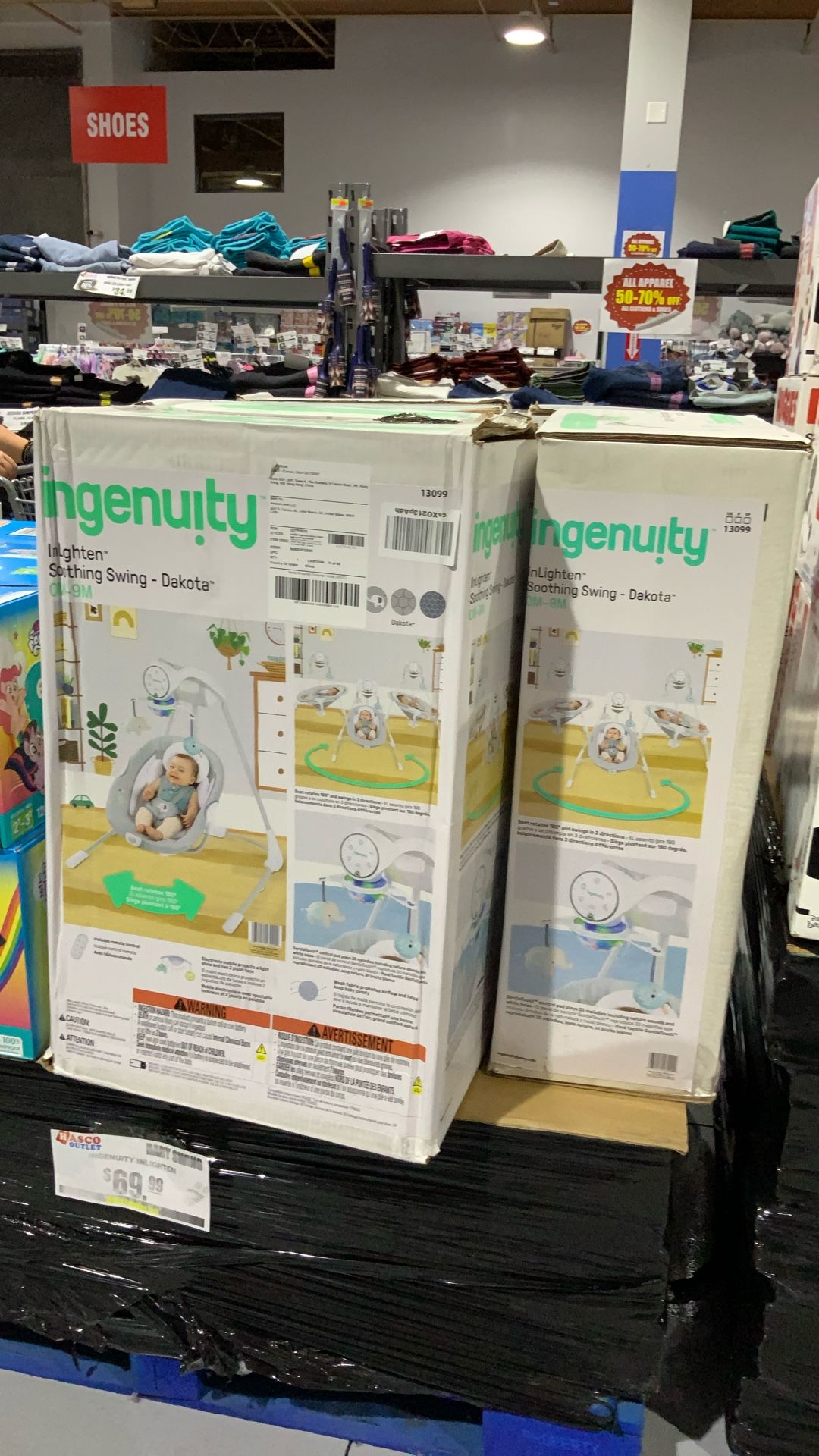 Ingenuity Inlighten Baby Swing