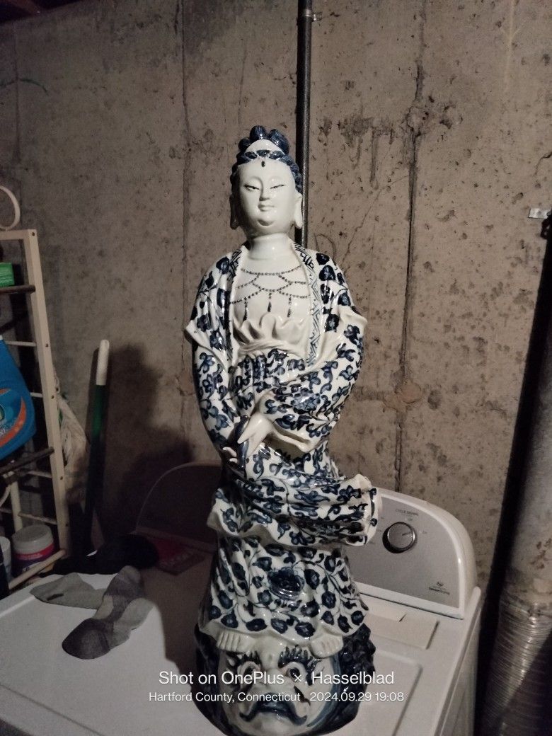 Chinese Porcelain Buddha