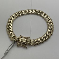 10KT YELLOW GOLD, 50.9 GRAMS, 9.5mm, 8” LENGHT 