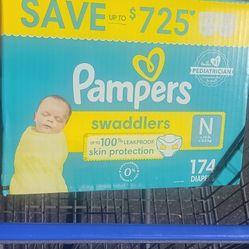 174 Newborn Pampers