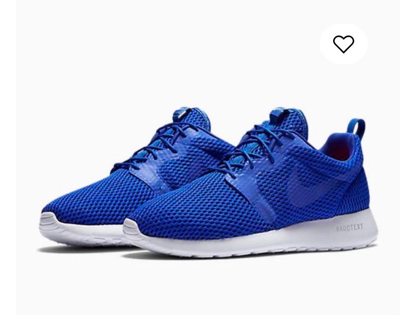 Nike Roshe One HYP BR Marathon Running Shoes/Sneakers Racer Blue men’s size 9.5