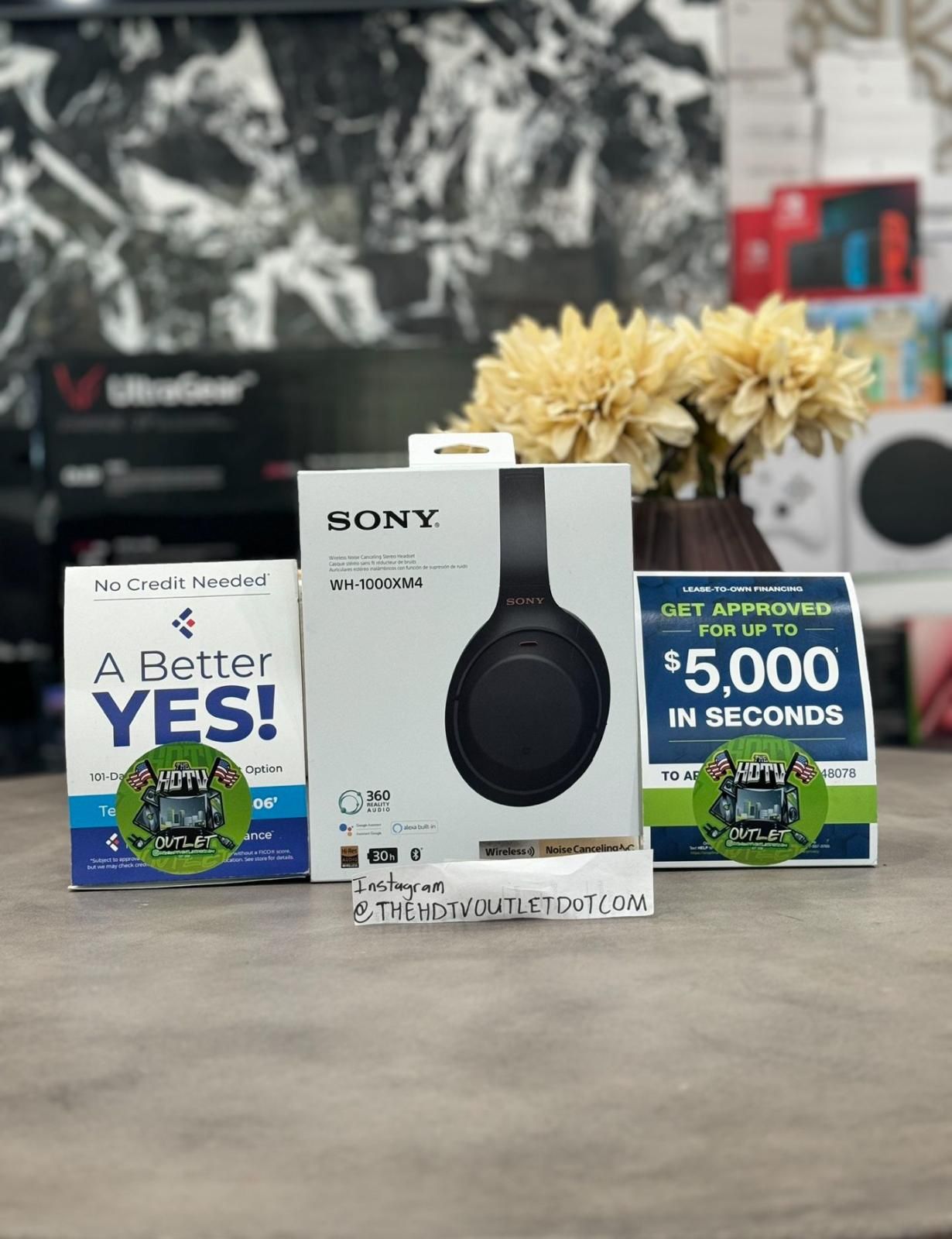 6408357 Sony XM4 headphones