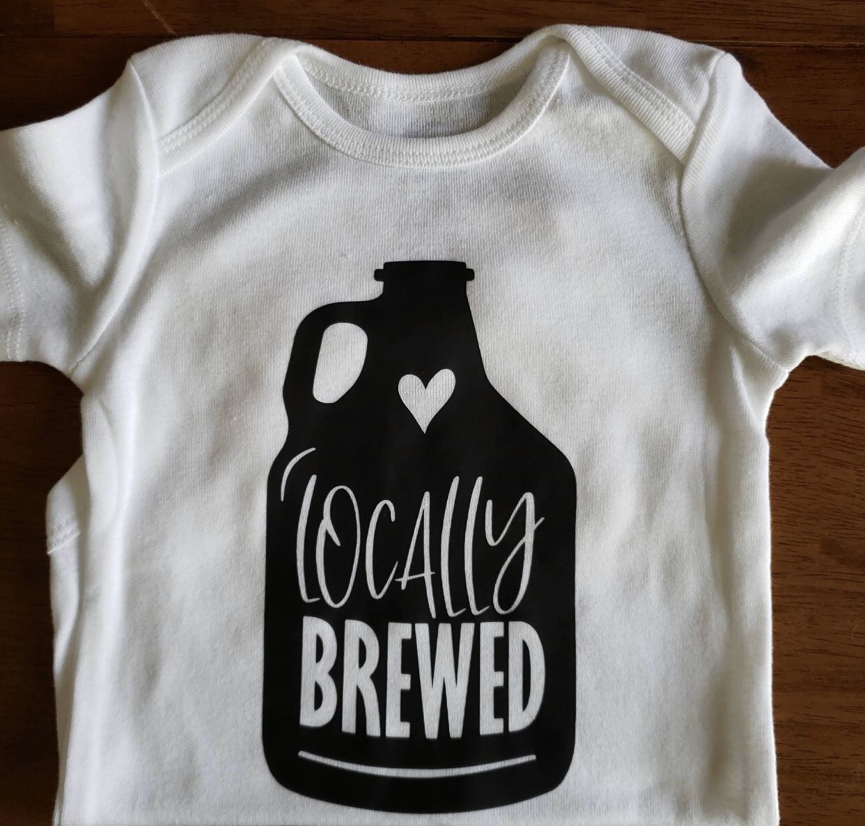 Locally brewed onesie