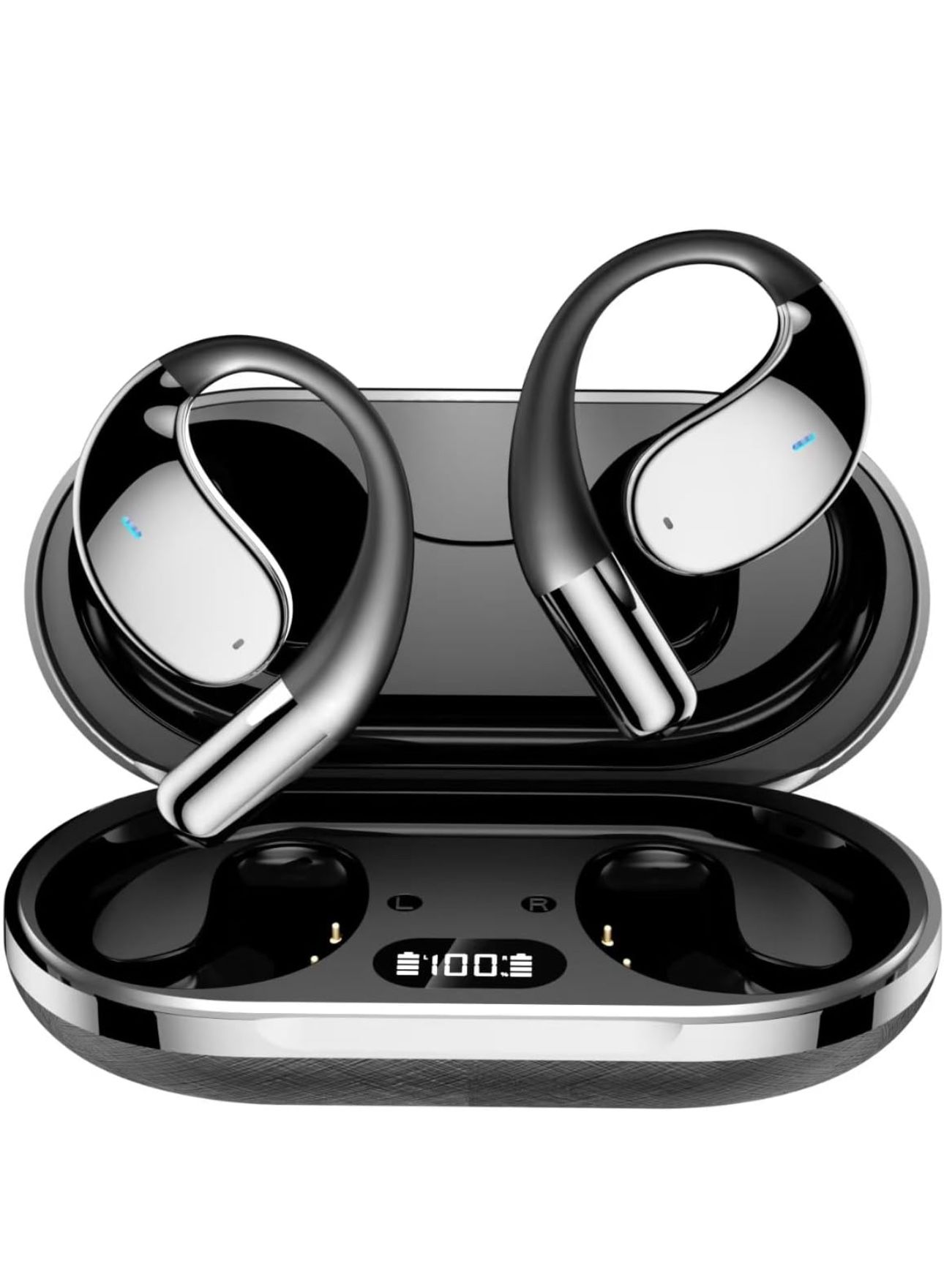 🔥Brand new🔥 Q39 Wireless Translation Earbuds with 70 Hour Bluetooth 5.4 Sports Earbuds, Open, Wireless Bluetooth Super, IPX5 Waterproof, Supporting 