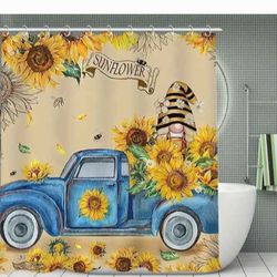 Shower Curtain New Washable 70.8 