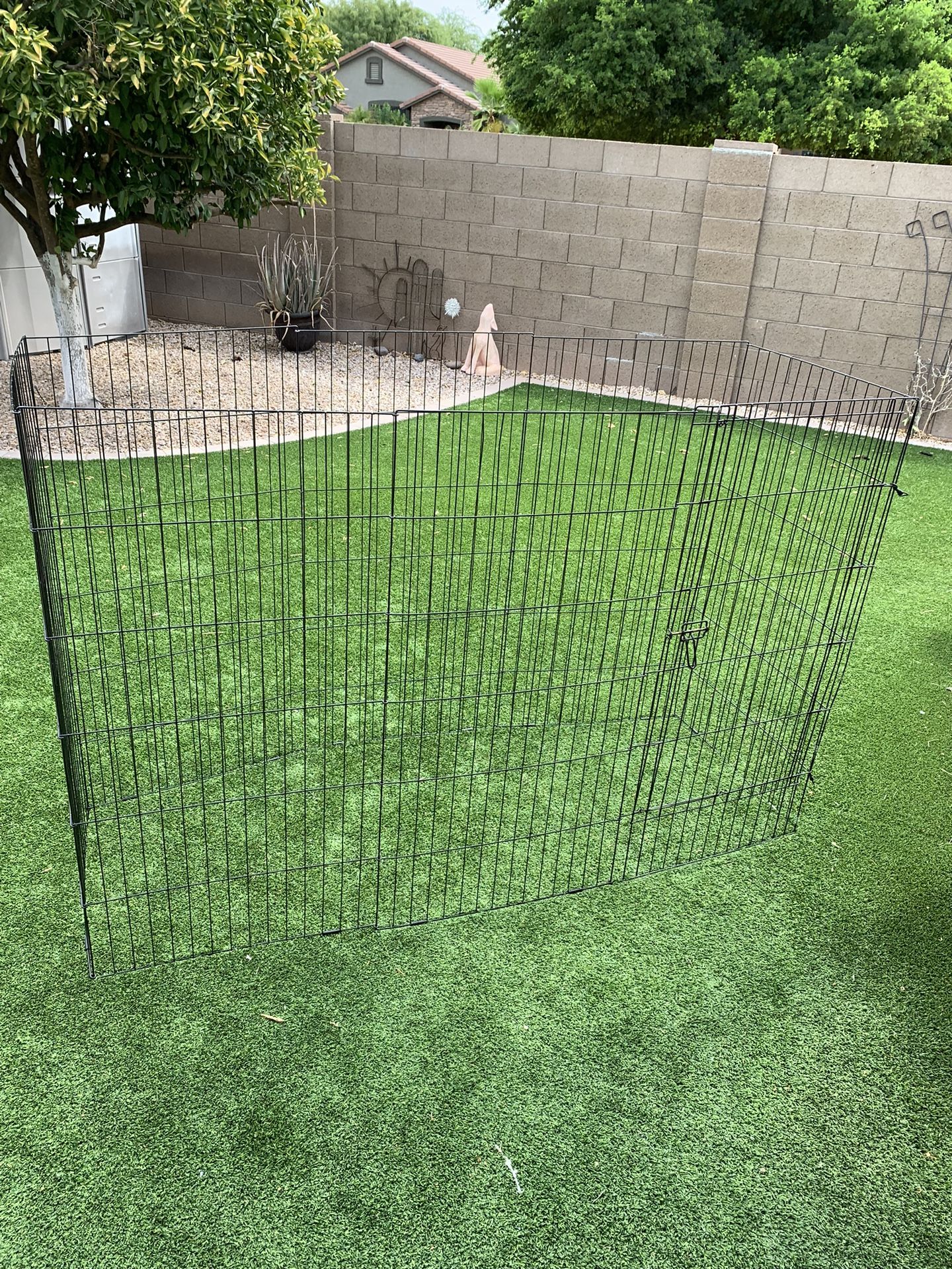 Large Dog Pen With A Door 