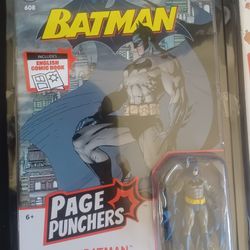 Batman Comic  With Figure