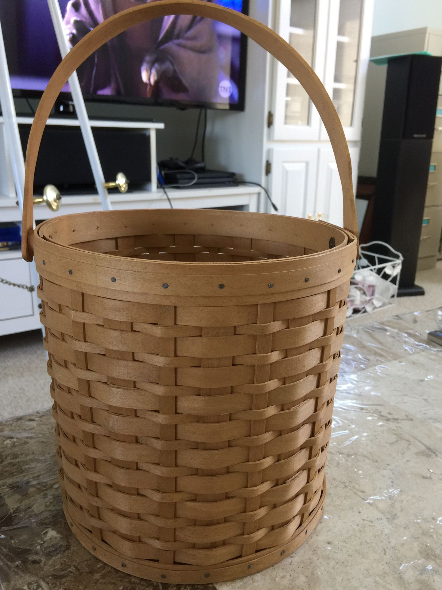 Authentic Longaberger Strong Handmade Basket!