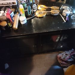 Black Night Stand Cabinet 