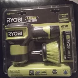 Ryobi USB lithium (power scrubber kit)