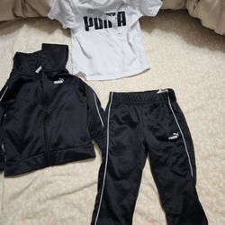Baby Boy Puma Tracksuit Size 18M