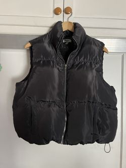 Black Puffer Vest