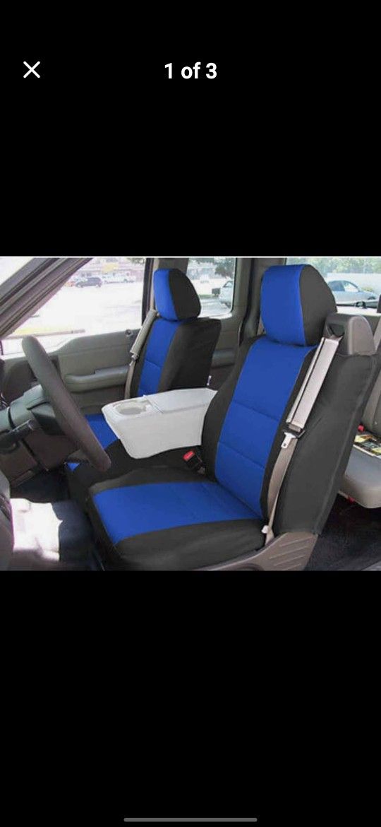 Front Seat Cover Set For 2004-2008 Ford F-150 2 Door And Extended Cab
FRONT ONLY 
$60

Hablo español 