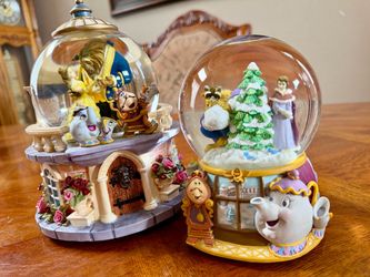 Beauty and the Beast Disney globes