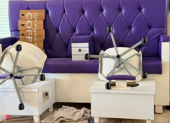 Pedicure chair double