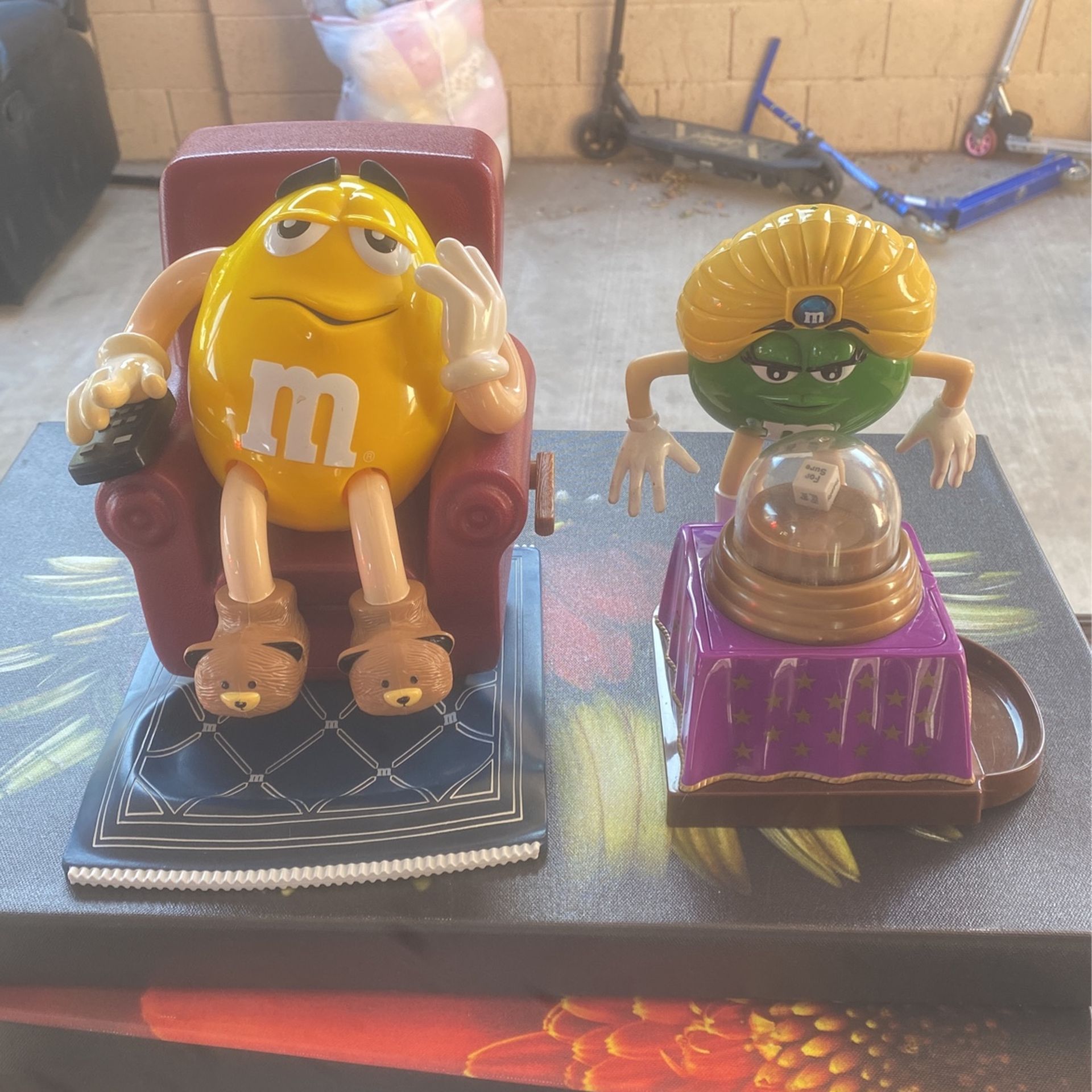 M&M dispensers