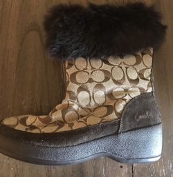 Authentic Coach Boots- size 7 1/2