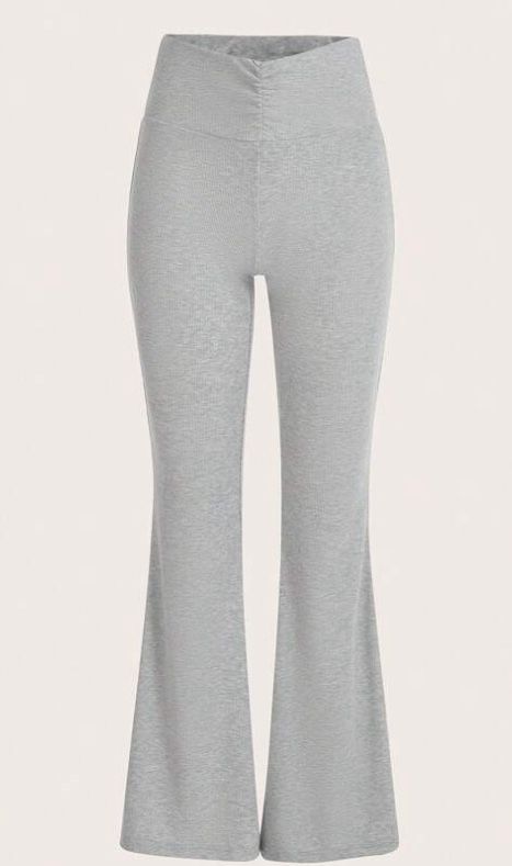 EZ Wear Ruched Waist Flare Leg Pants *NEW*