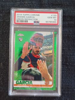 San Francisco Giants Aramis Garcia Graded PSA 10  Baseball Numbered Rookie Card