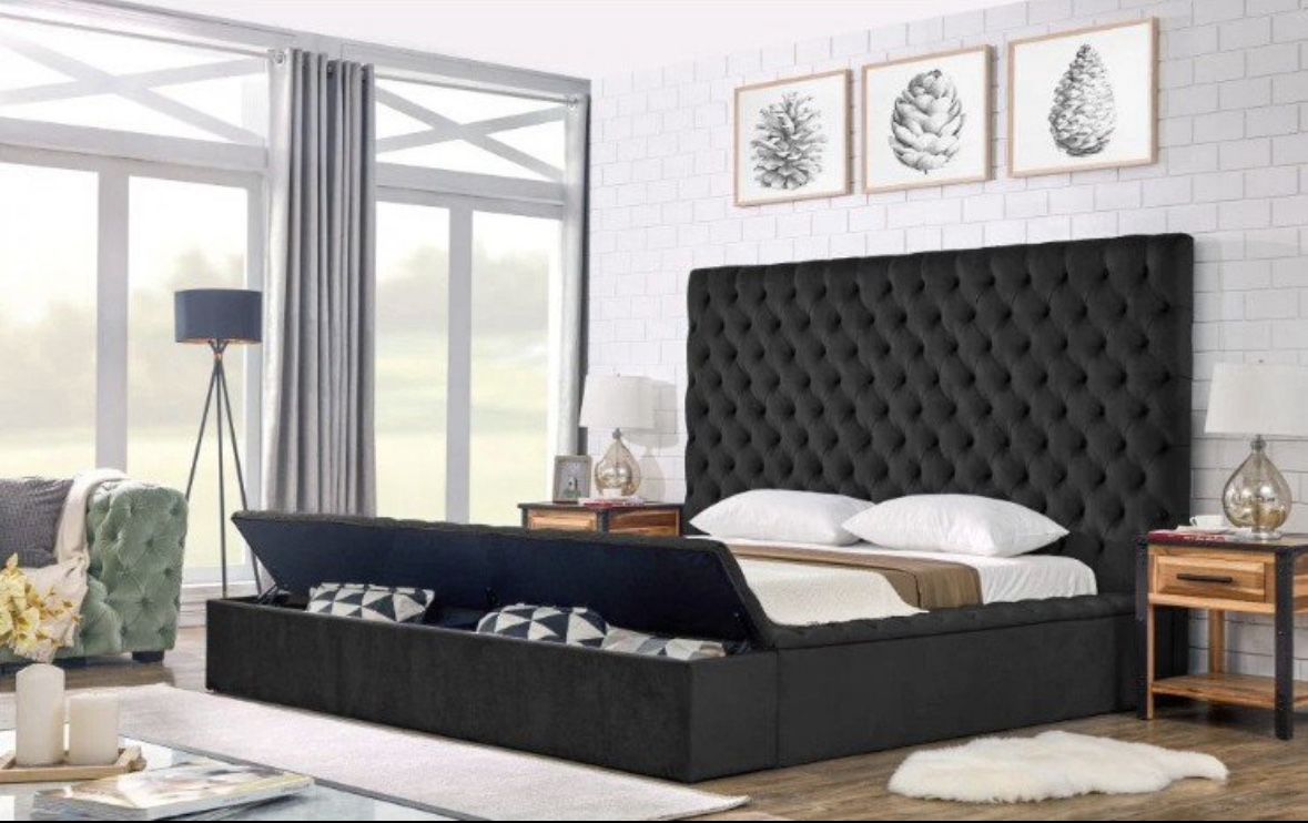 Modern Queen Bed Frame 8 Months Old Excellent Condition!