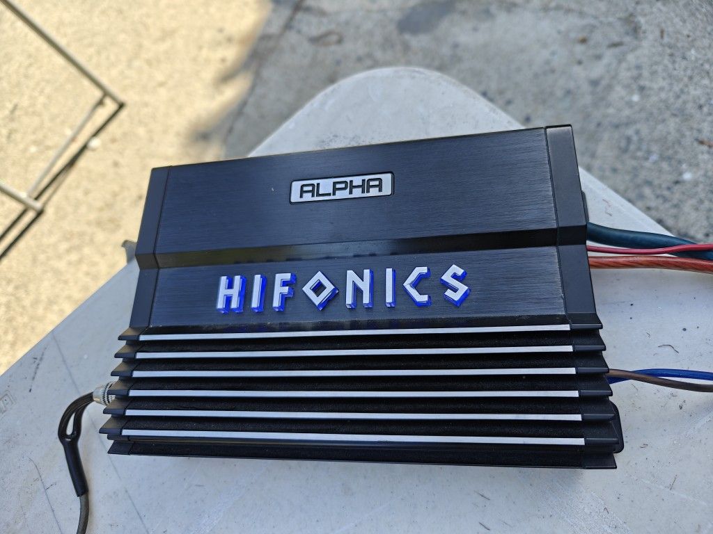 Hifonics Alpha 4ch Amplifier